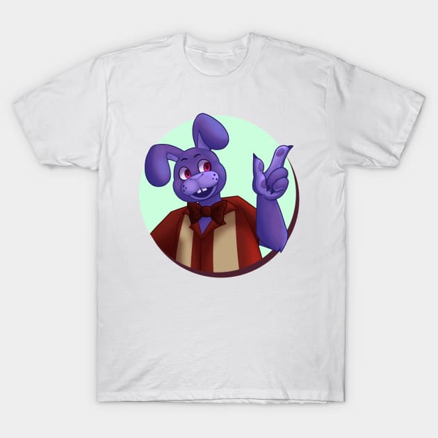 Bonnie Bunny T-Shirt by CrysiciclesKori